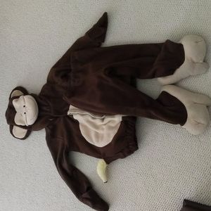Monkey costume two-piece size 4T/5T